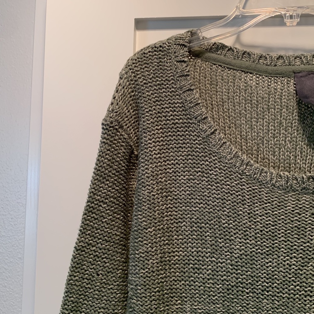 Quinn Green Sweater with Zippers - Picture 11 of 11